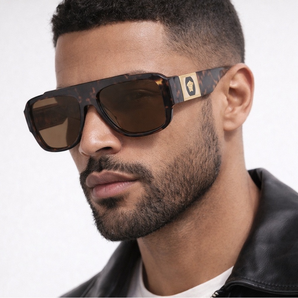 NIB Versace 4436U Havana Sunglasses